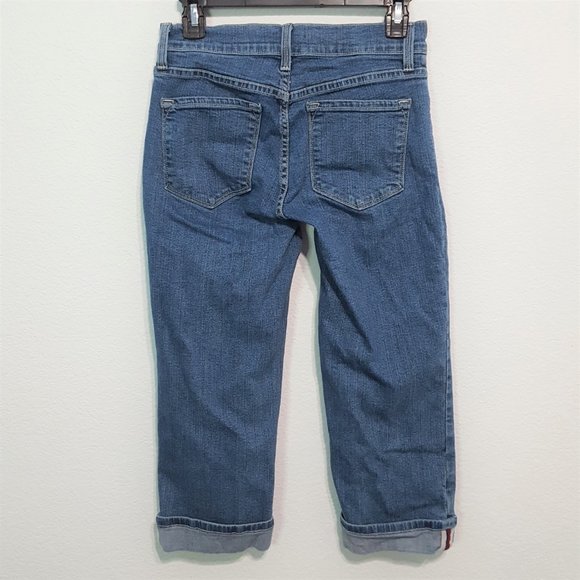 NYDJ Crop Skinny Leg Jeans Size 2 - Picture 3 of 7